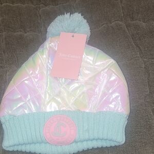 Juicy Couture Pastel Iridescent Kids Hat